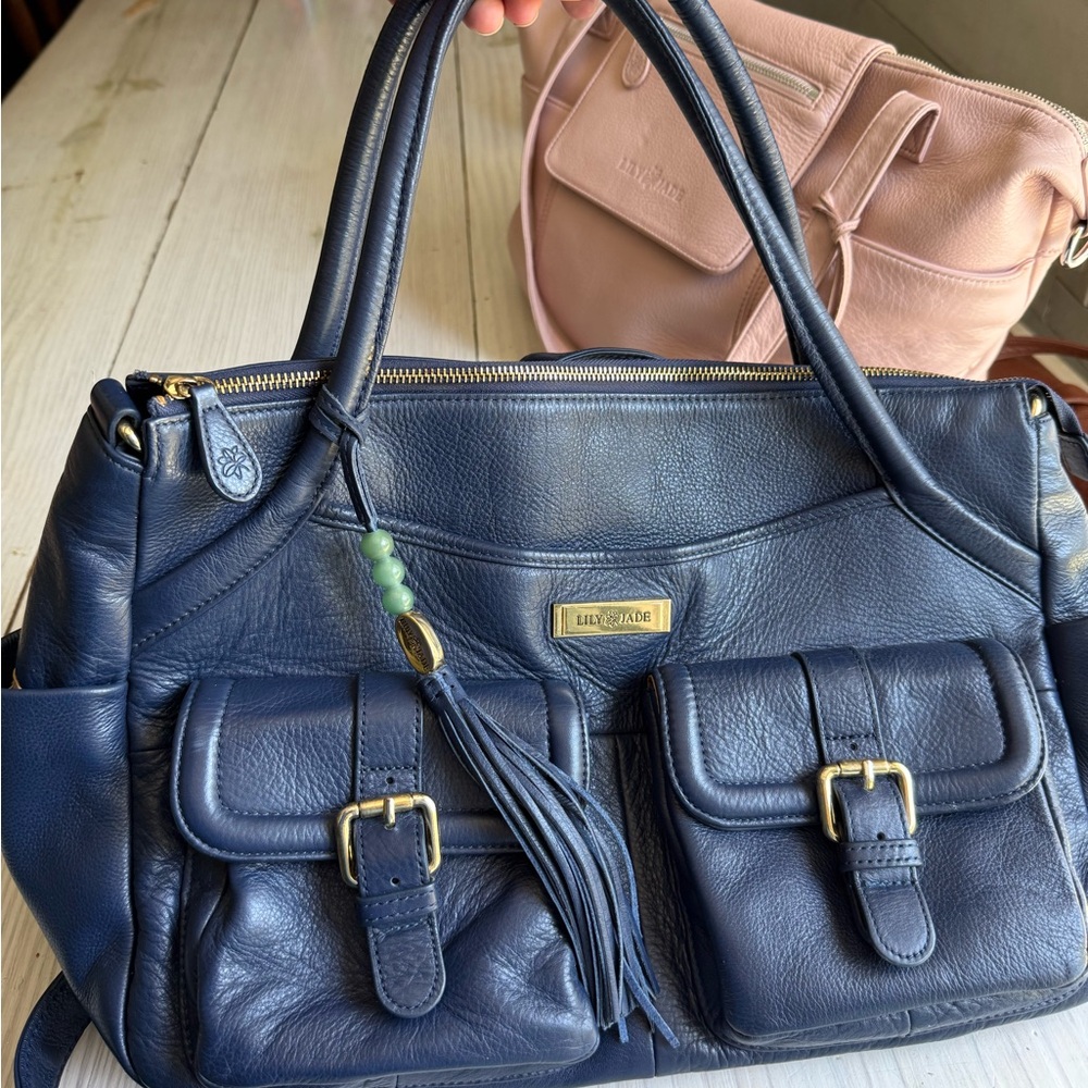 Navy Blue Women's Diaper bag